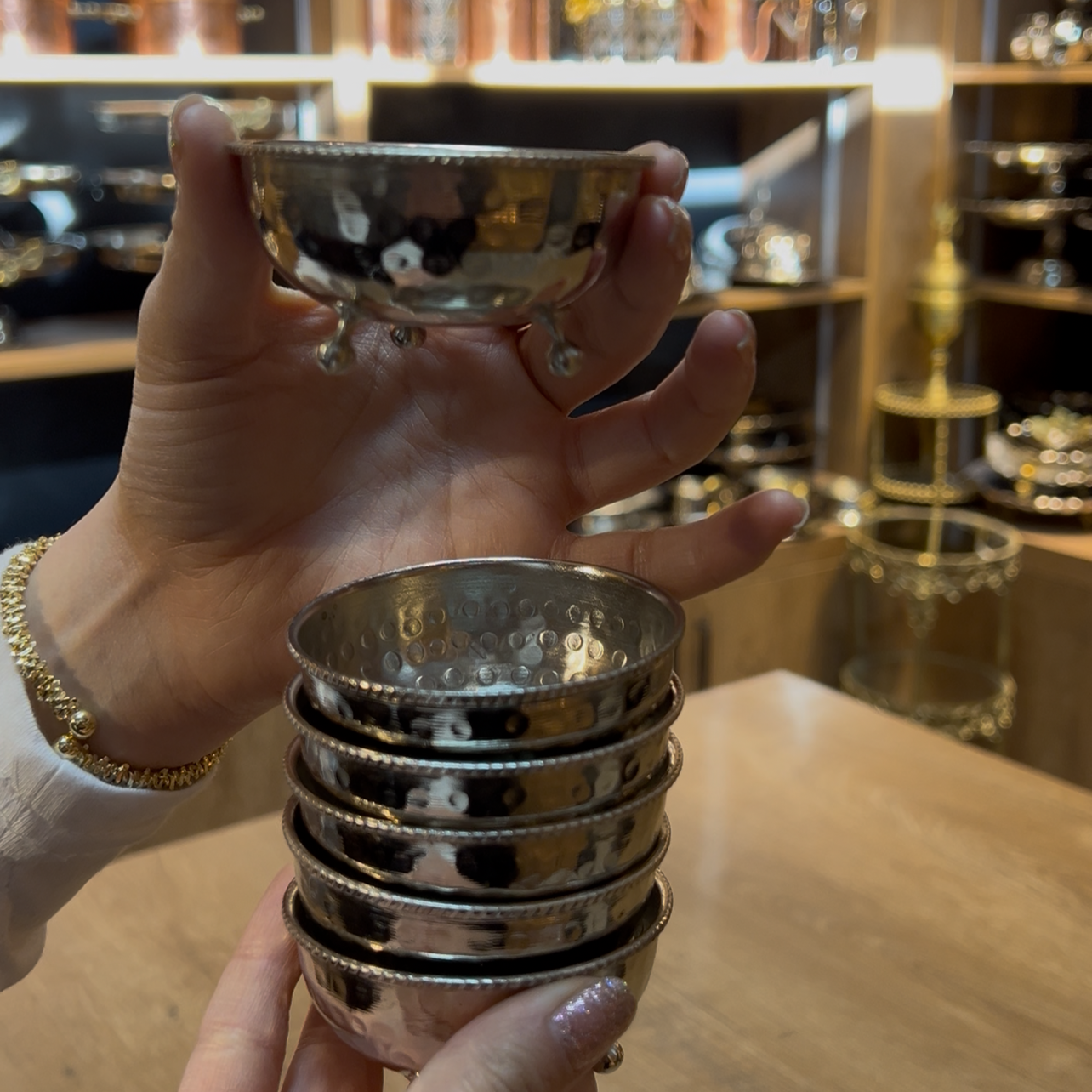 Bakır Küçük Lokumluk