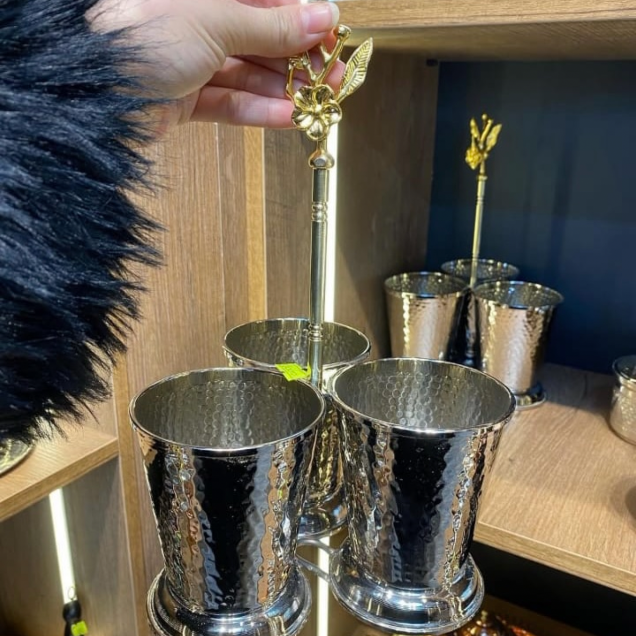 Bakır Üçlü Kaşıklık