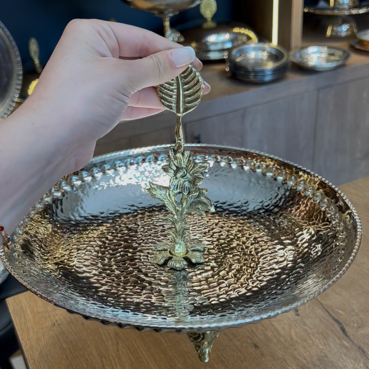 Bakır Sunumluk Meyvelik