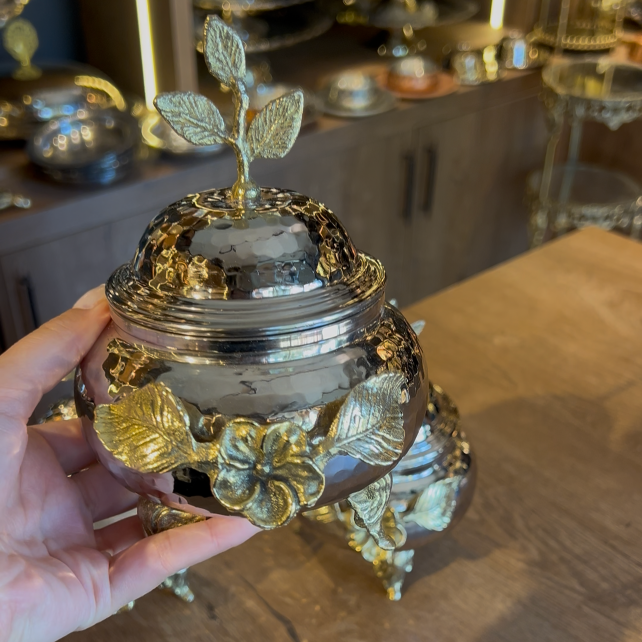 Bakır Lüx Şekerlik