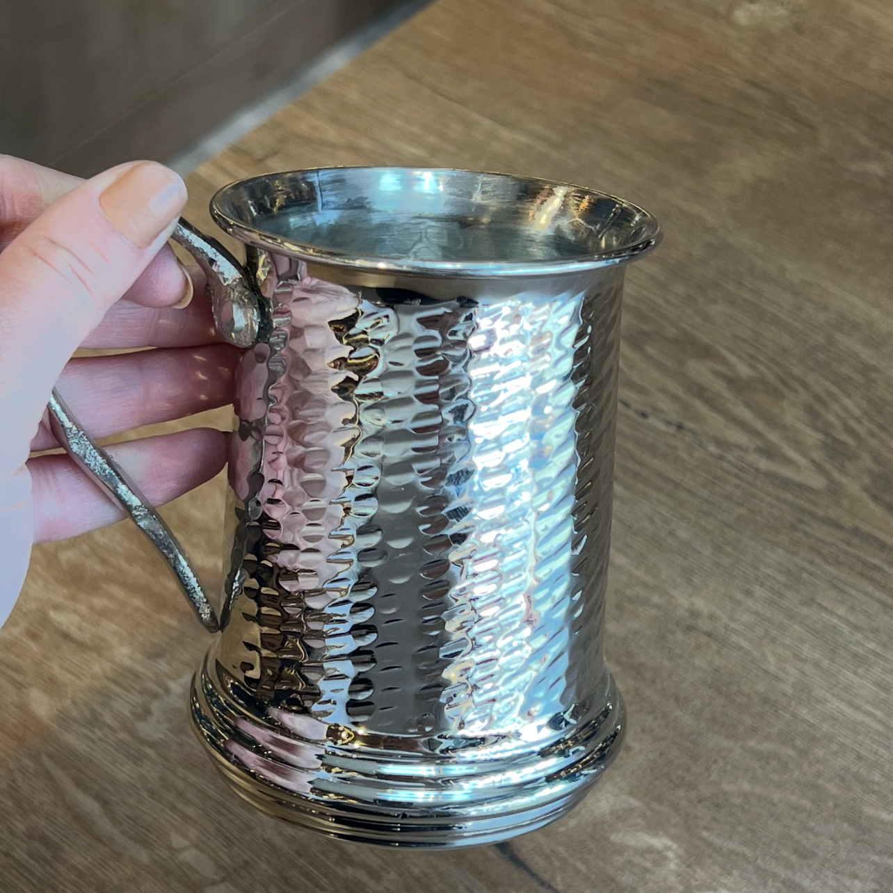 Kalın Bakır Dövme İşçilik Bardak