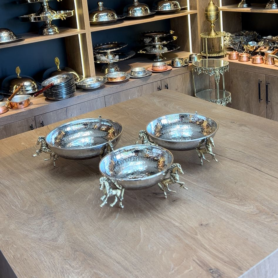 Bakır Atlı Sunumluk