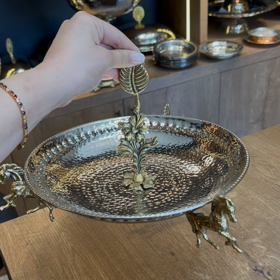 Bakır Atlı Sunumluk